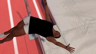 As técnicas de salto em altura