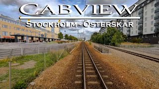 CABVIEW: Commuter Train From Stockholm Östra to Österskär