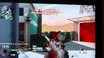 Wii Black Ops Combat Training Quickscoping L96A1 (ACOG)