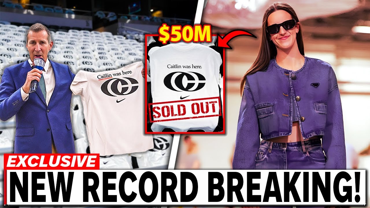 Caitlin Clark's EXCLUSIVE Nike Shirt CRUSHES All Sales Record With $50 MILLION SOLD