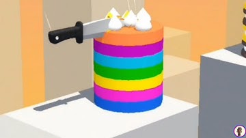 Slice it all game - walkthrough #Gameplay #sliceitall