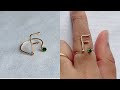 Diy wire initial ring/wire alphabet F Ring making/how to make wire initial F /handmade ring