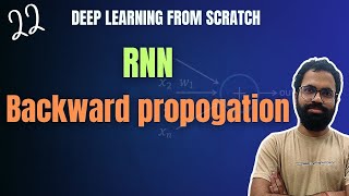 22. Backpropagation in RNN | Deep Learning | Hindi