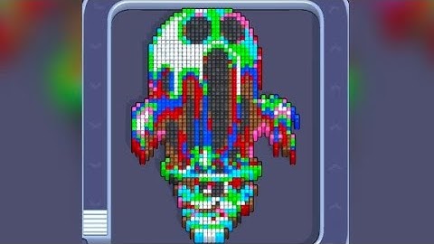 Pixel flow level 186 hard level Walkthrough Solution 