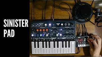 Arturia Microfreak, Korg Nu:Tekt NTS-1 - Sinister Pad