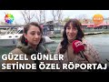 Güzel Günler oyuncuları ile dizi setinde çok özel röportaj! | @busabah 349. Bölüm