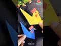 Diy Easy kids hen craft🐓🪀😨#shorts #trending #youtubeshorts #kids #funny #story #craft #diy #video