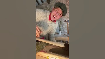 Steam bending my sleeper axe handle #ireland #woodwork #handtools #axe #steambending #ash