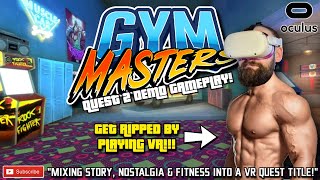 GYM MASTERS QUEST 2 Gameplay / New Story Driven VR Fitness Game for Quest // Oculus Quest VR Fitness screenshot 5