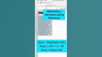 Remove Duplicates 2 Ways!#exceltips #excel #exceltutorials #funfacts #spreadsheet #sheets #learnmore