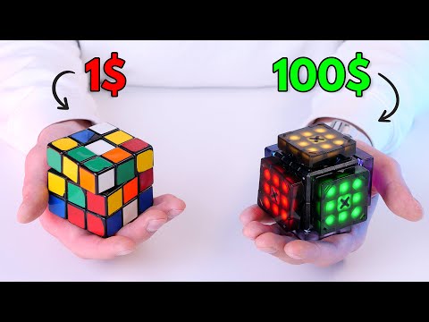 видео: Rubik's Cubes From 1$ to 100$