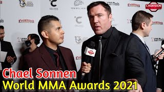 Chael Sonnen on Returning to Host the World MMA Awards, Mean Street Coffee, YouTube, and More