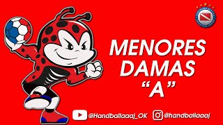 (VIVO) MENORES DAMAS "A" - A.A.A.J. vs ESTUDIANTES L.P. - 29-05-24