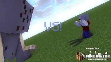 SCP-093 vs. Anomaly 082 (Minecraft Animation)