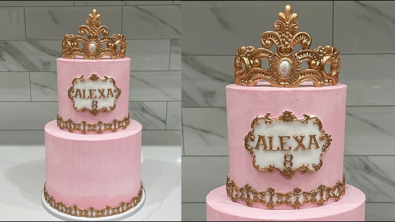 How to make a Princess cake | Cake decorating tutorials ...