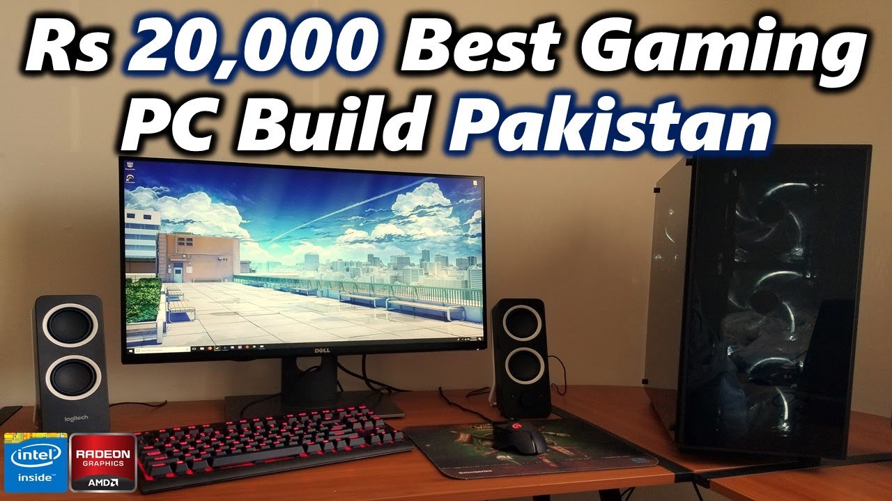 Curved Pre Built Gaming Pc Under 20000 with RGB