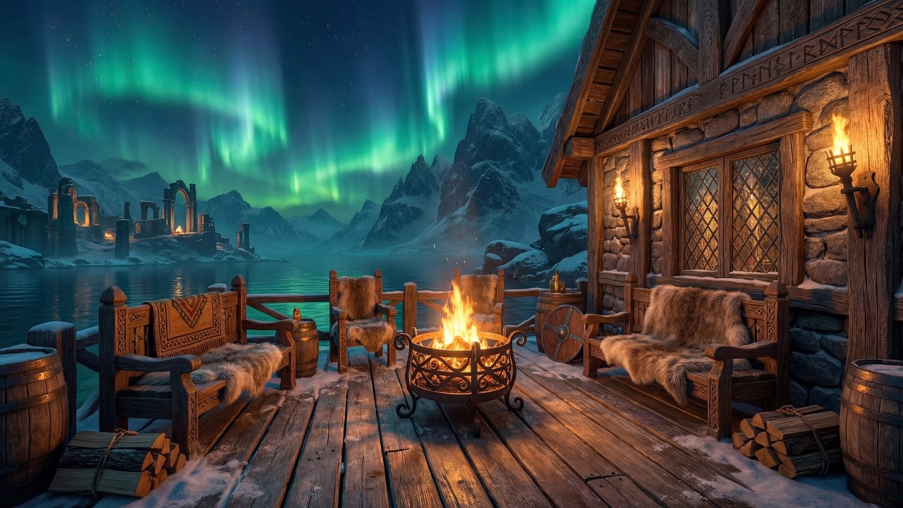 12 Hours of Medieval Celtic Music & Winter Fantasy Ambience | Rogue, Warlock, Druid & More