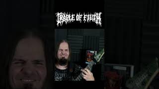 Cradle Of Filth #guitarcover #shorts