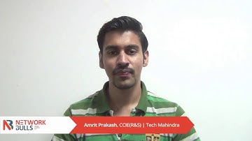 Amrit Gets Job Placement at Tech Mahindra after CCIE R&S Training | Network Bulls