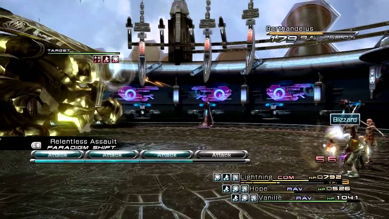 Final Fantasy XIII (PC) Barthandelus - YouTube