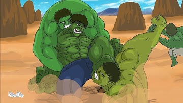 HULK vs HULK vs HULK (Full part) Hulk verse / flipaclip animation