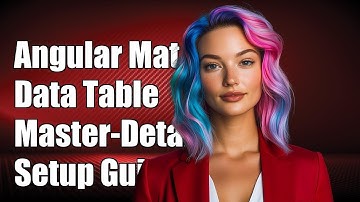 Angular Material 2 Master-Detail Data Table Setup: A Complete Guide