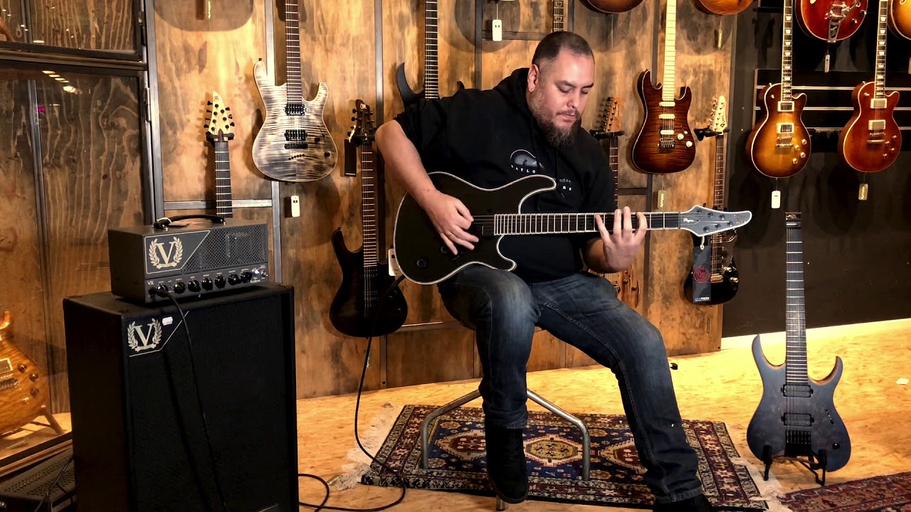 Mayones Regius Gothic 6 Trans Black Matt by Daan Janzing