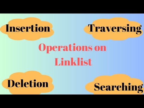 Operations on Linklist. Linkedlist operations #linklist @simanstudies
