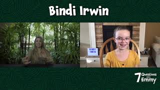 Bindi Irwin answers 7 Questions with Emmy from the Australia Zoo