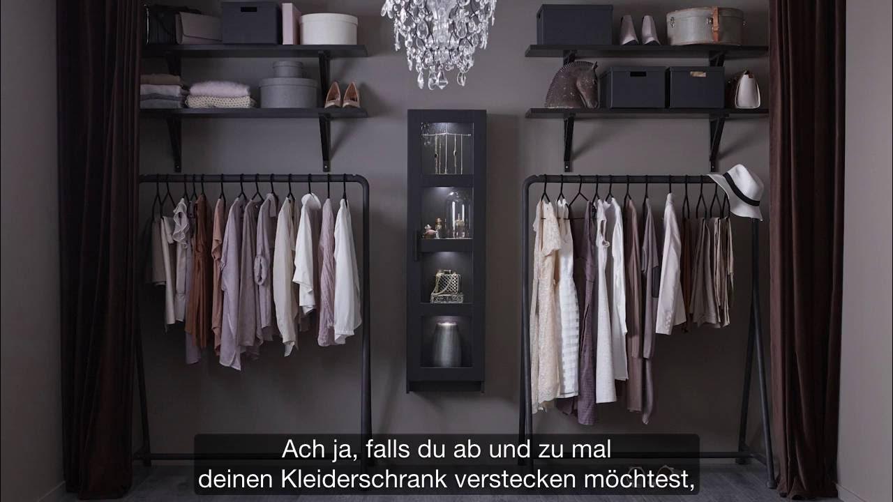 ikea: offener kleiderschrank für modefans