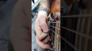 First USX Tremolo Picking Practice Session Filmed Using The MAGNET