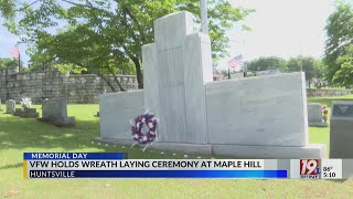 VFW Post 5162 Honors Veterans at Maple Hill Cemetery | May 27, 2024 | News 19 at 5 p.m.