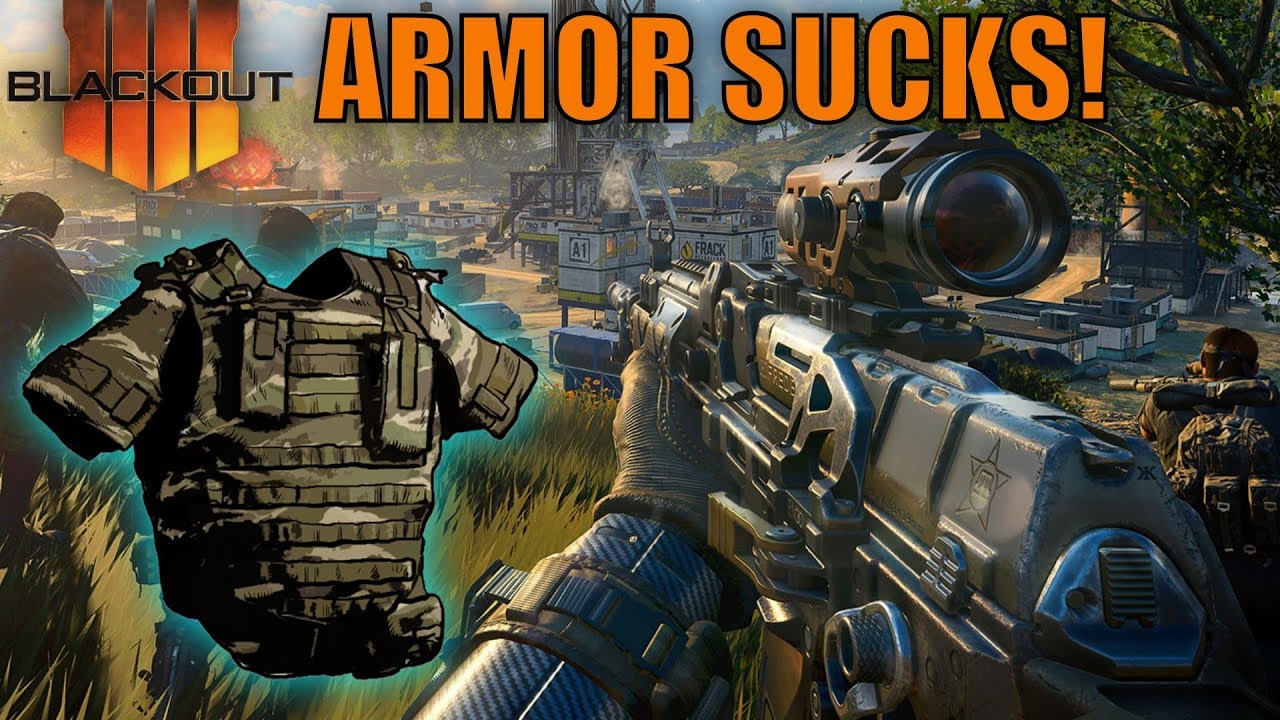 HOW TO FIX THE ARMOR PROBLEM IN BLACKOUT! Call of Duty: Black Ops 4 Battle Royale Gameplay!