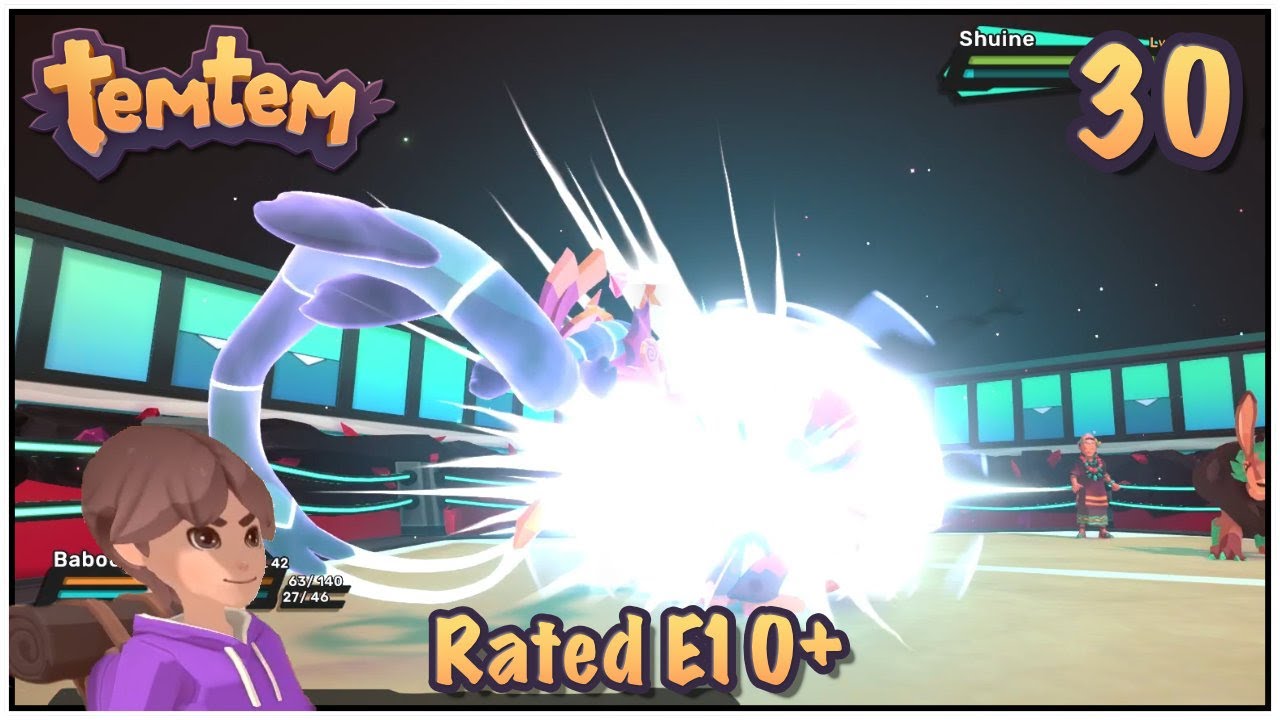 Let’s Play Temtem - 30 -  Item Spam to Victory!