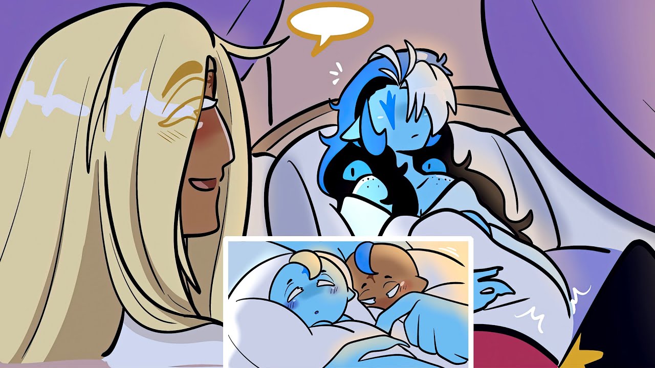 Interesting Question 😏┃Pure Vanilla x Shadow Milk (ShadowVanilla)┃Cookie Run Kingdom Comic Dub