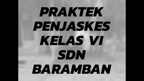 Praktek Penjaskes Lari Bolak-Balik, Lompat Tali, Push Up dan Sit up ||Siswa Kelas 6