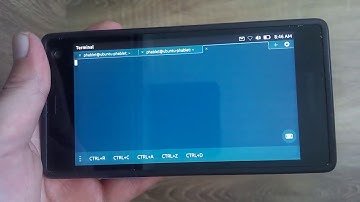 Ubuntu Touch 16.04 RC Terminal app - splits and tabs