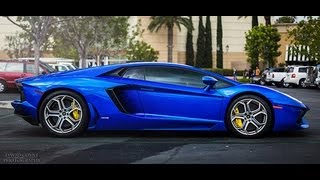 lamborghini aventador azure monterey