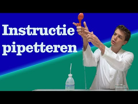 Instructie Pipetteren