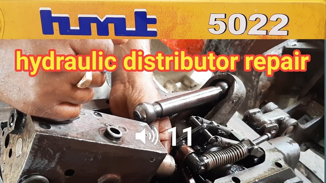 HMT hydraulic distributor repair YouTube