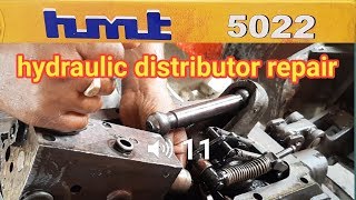 HMT hydraulic distributor repair