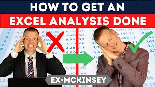 How to outsource an Excel analysis: Ex-McKinsey project manager shows how to get simple tasks done