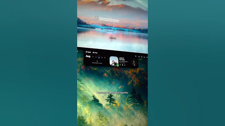 Dynamic Island on Mac - NotchNook 💻 #macbook #apple #tech