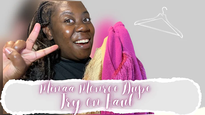 Minaa Monroe Dupe Try on Haul