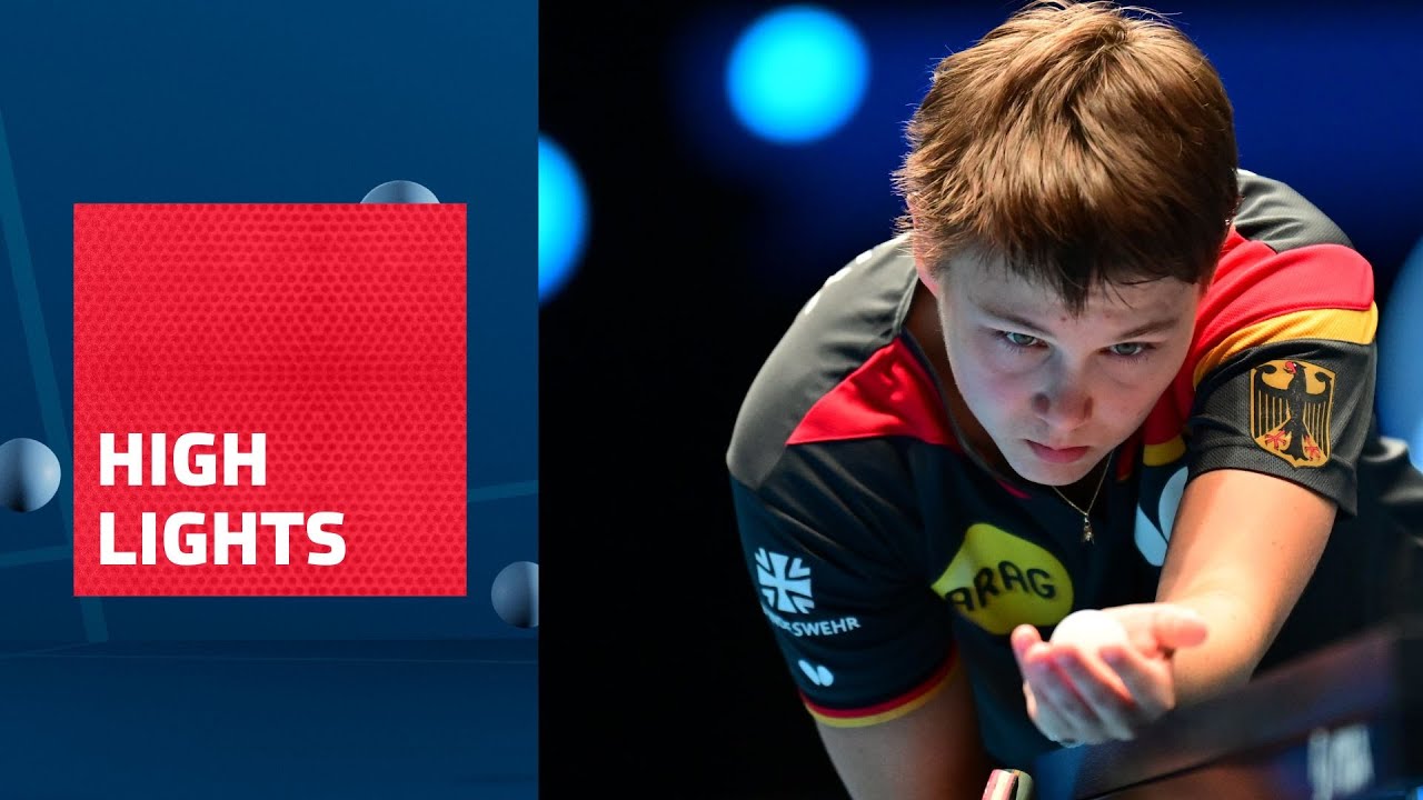 Highlights Nina Mittelham vs. Andreea Dragoman (Deutschalnd gegen Rumänien)