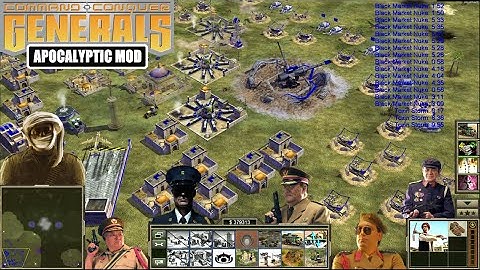 GLA BOSS VS 7 RANDOM C&C Generals Zero Hour Apocalyptic mod