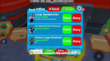 Day 3 of checking my mailbox! | #roblox #skibiditoilet #toilettowerdefense #ttd #viral #fyp