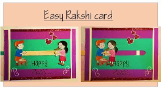 how to make rakshabndhan card at home / DIY Rakhi Card /Rakshabandhan 2020