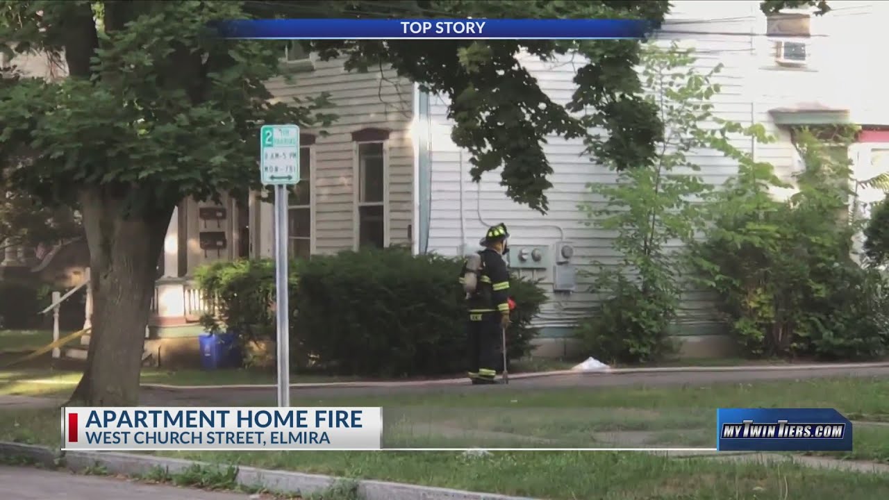 West Church Street Apartment Home Fire YouTube
