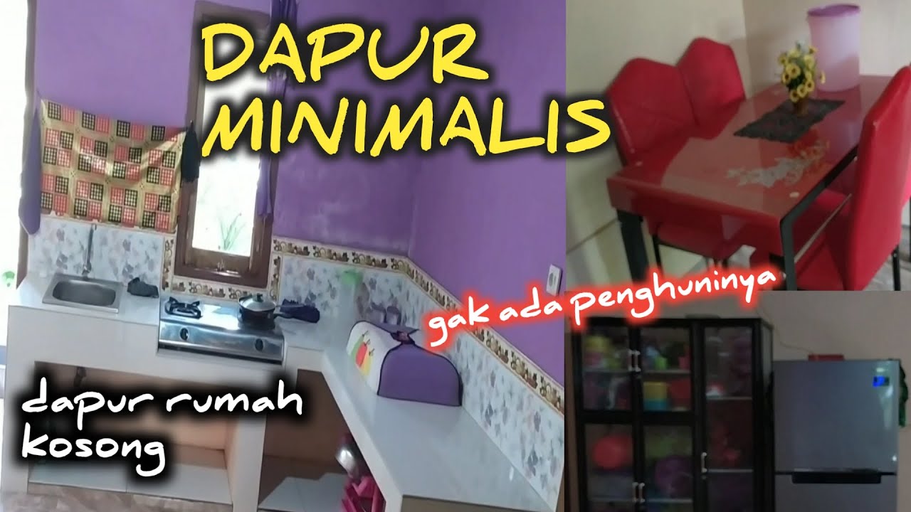 KITCHEN TOUR DAPUR  MINIMALIS  DAPUR  DARURAT LOW  BUDGET  